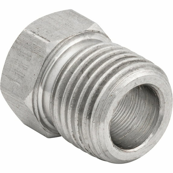 4LIFETIMELINES Stainless Steel Brake Line Tube Nut, 1/4 (7/16-24 Inverted), Bag of 10
