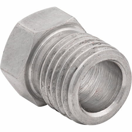 4LIFETIMELINES Stainless Steel Brake Line Tube Nut, 5/16 (1/2-20 Inverted), Bag of 10