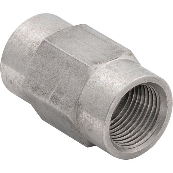 4LIFETIMELINES Stainless Steel Brake Line Union, 6 Millimeter (M12x1.0 Bubble), Bag of 10
