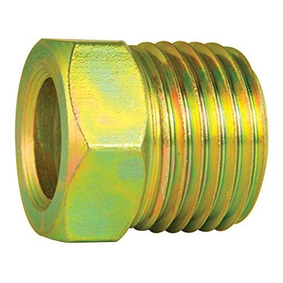 4LIFETIMELINES Steel Tube Nut, 3/8 (5/8-18 Inverted), 10 Per Bag