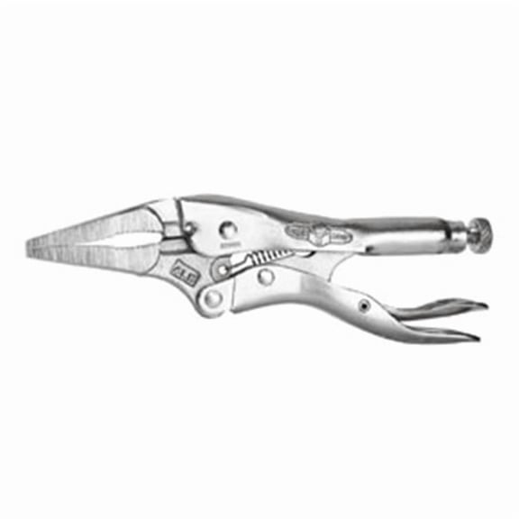 4LN The Original Long Nose Locking Pliers With Wire Cutter, 1.5 in. to 38 mm., 4 in.