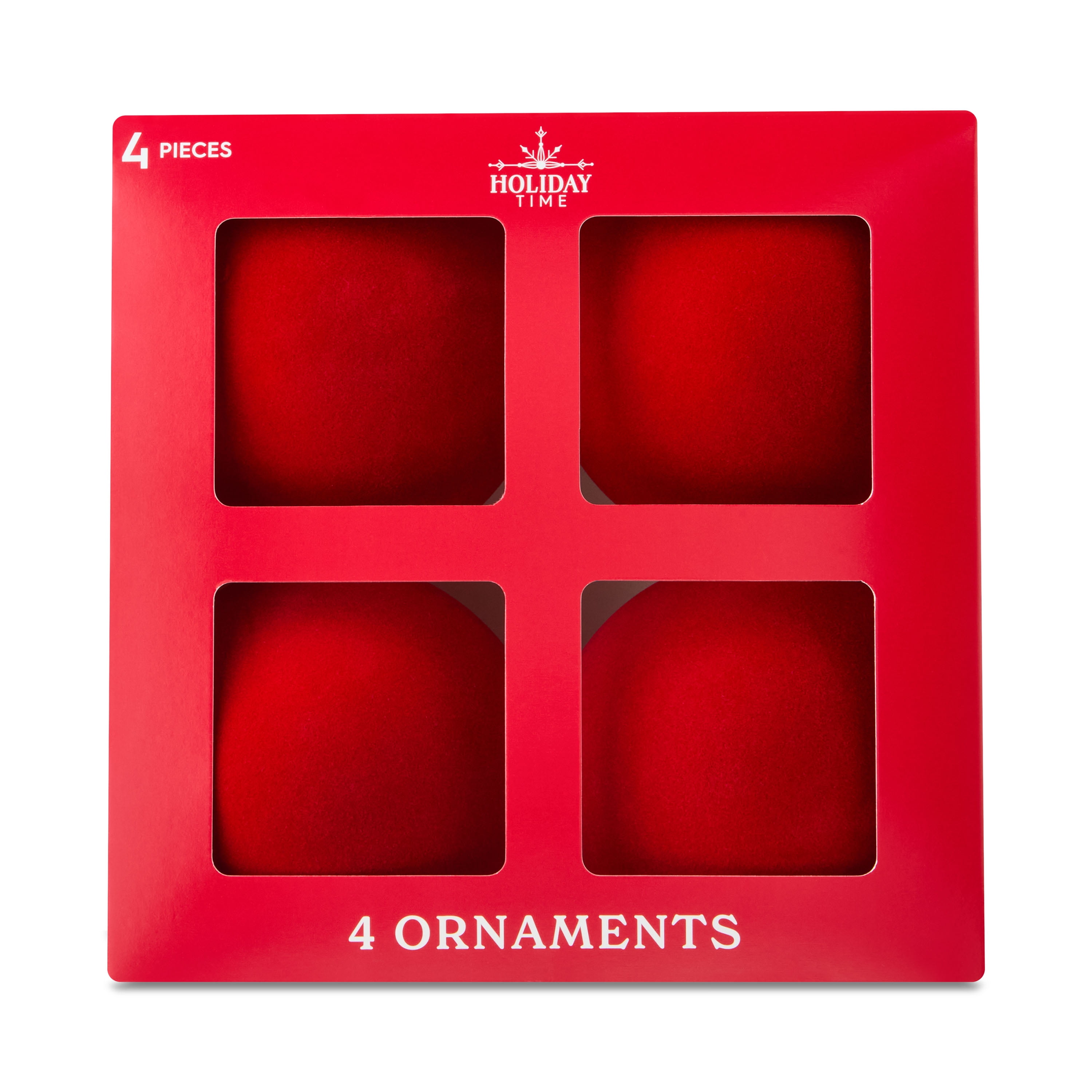 Kit Ornement Noël Vintage Thomas Boutique – Velvet Swirl Rouge, Perles Et Paillettes