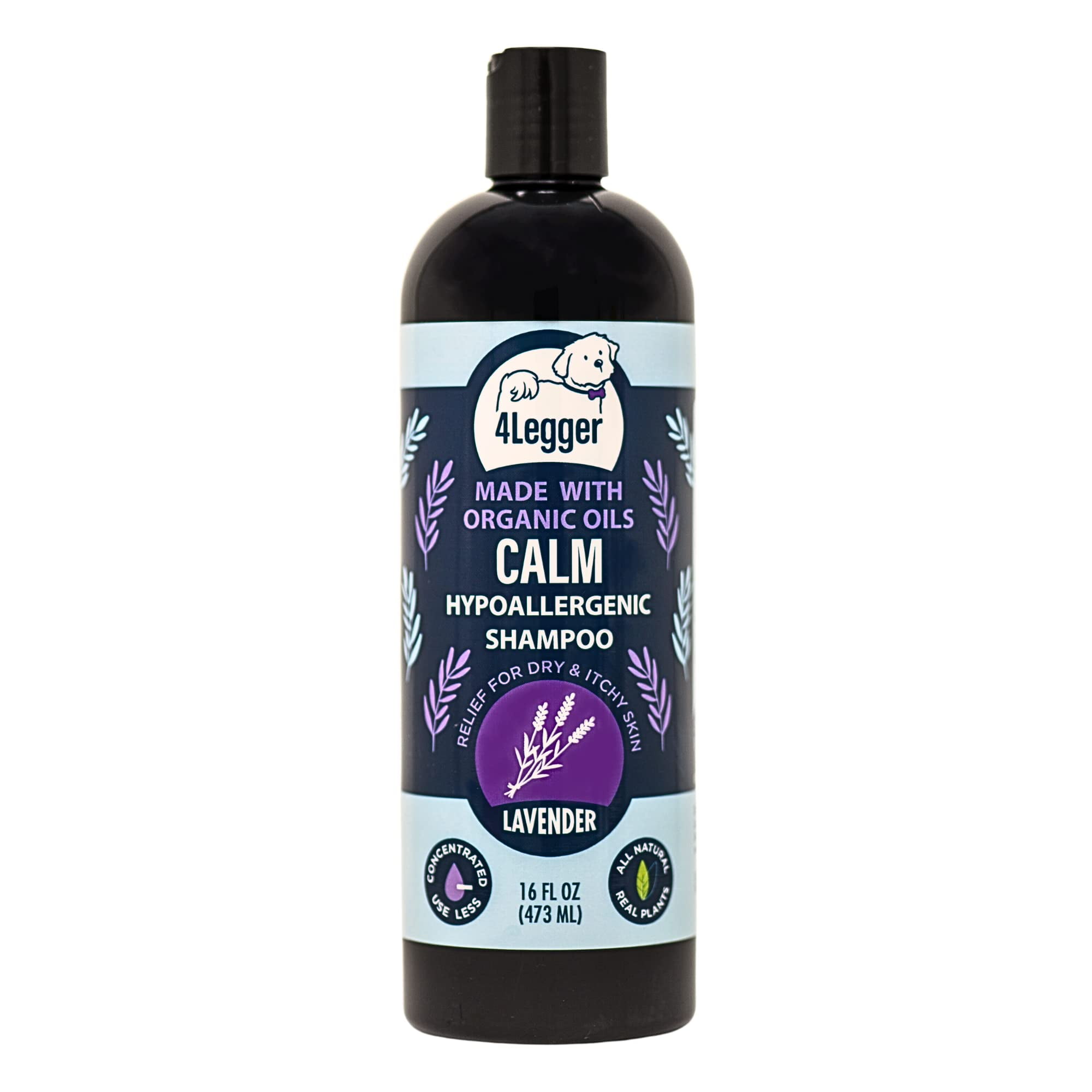 4Legger Calm All Natural Lavender HYZ01 Dog Shampoo Organic Dog