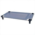 thumbnail image 1 of 4Legs4Pets C-SB5222TA 52 x 22 in. Unassembled Pet Cot - Sistine Blue with Tan Legs, 1 of 4