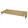 thumbnail image 1 of 4Legs4Pets C-TA5222BK 52 x 22 in. Unassembled Pet Cot - Tan with Black Legs, 1 of 7