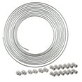 thumbnail image 1 of 4LifetimeLines Brake Line Replacement Tubing Coil Stainless Steel with Connector 1/4 Inch x 25 Feet, 1 of 4