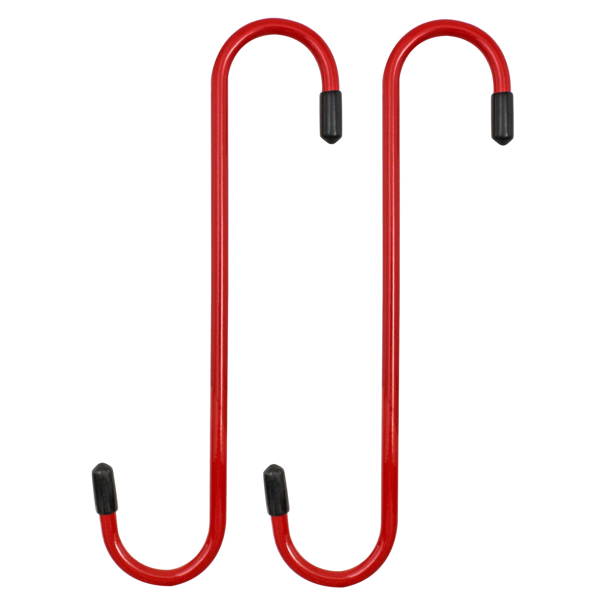 4LifetimeLines Steel Brake Caliper Hanger Hooks, Red Powder Coated, 2 ...