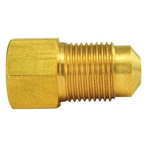 4LifetimeLines -  Brass Adapter, Female(Metric 10x1.0 Inverted), Male(Metric 12x1.0 Bubble),  10-PACK