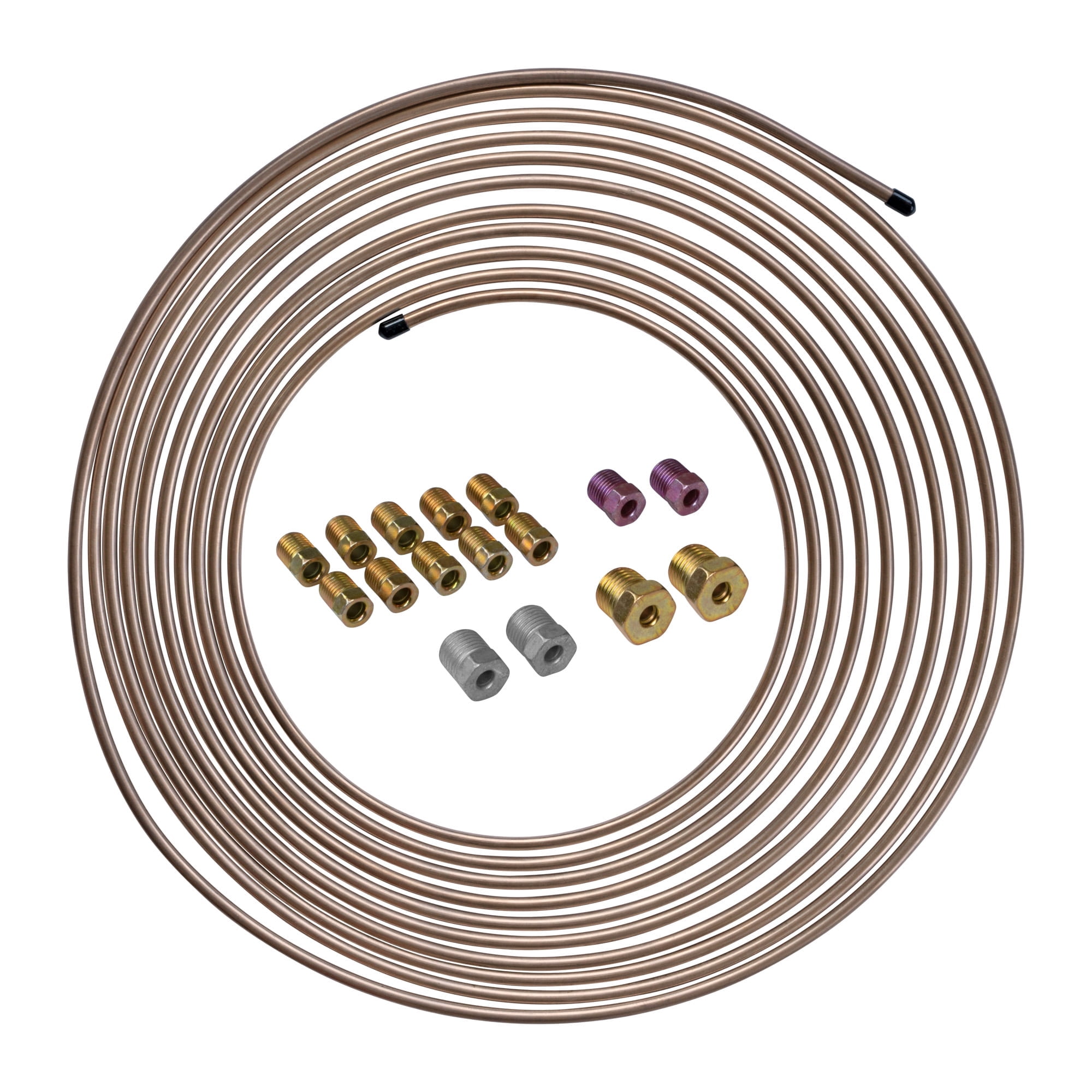 4LifetimeLines Brake Line Kit Copper-Nickel 3/16 Inch x 25 Feet