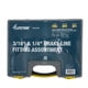 thumbnail image 1 of 4LifetimeLines Fitting Assortment Union Adapter LTA316140, 32 SKU, 3/16 Inch and 1/4 Inch Tube Nuts, 1 of 4
