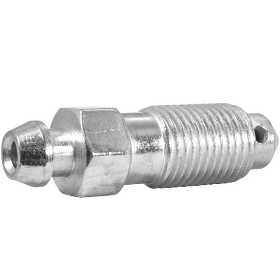 4LifetimeLines Stainless Steel Brake Bleeder Screw, M10x1.0, 10 Millimeter Hex, Bag of 2
