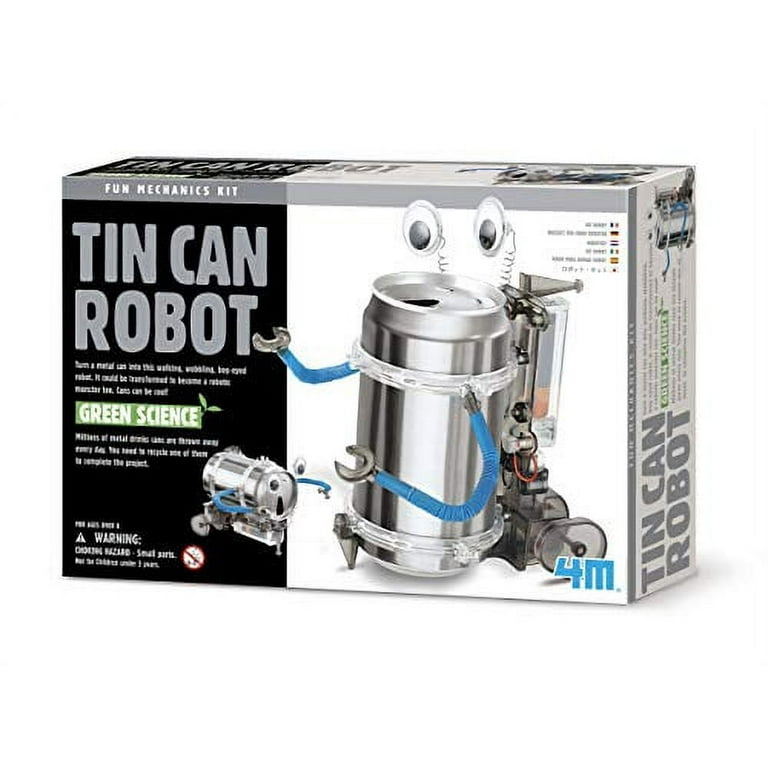 Kidz labs tin cheap can robot