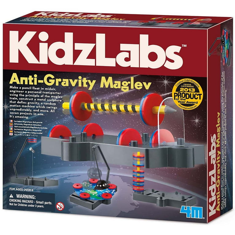 4M: KidzLabs: Anti-Gravity Maglev - 7 Physics Projects, Anti