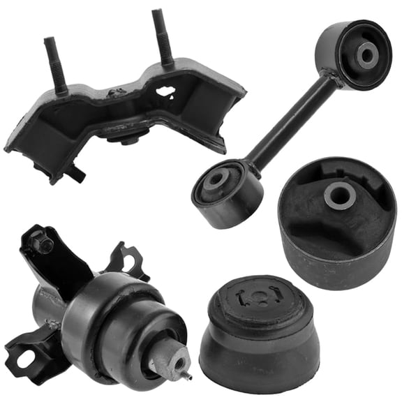 4M Auto Parts Engine Mount, Engine Mount Bushing, Engine Torque Strut Mount & Manual Transmission Mount 4PCS Set. 8711, 8398, 8201, 8529. A6252, A6251, A6232, A7244