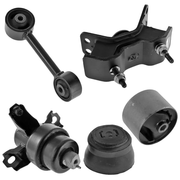 4M Auto Parts Engine Mount, Engine Mount Bushing, Engine Torque Strut Mount & Transmission Mount 4PCS Set. Parts 8711, 8399, 8201, 8644. A6252, A6251, A6232, A6257
