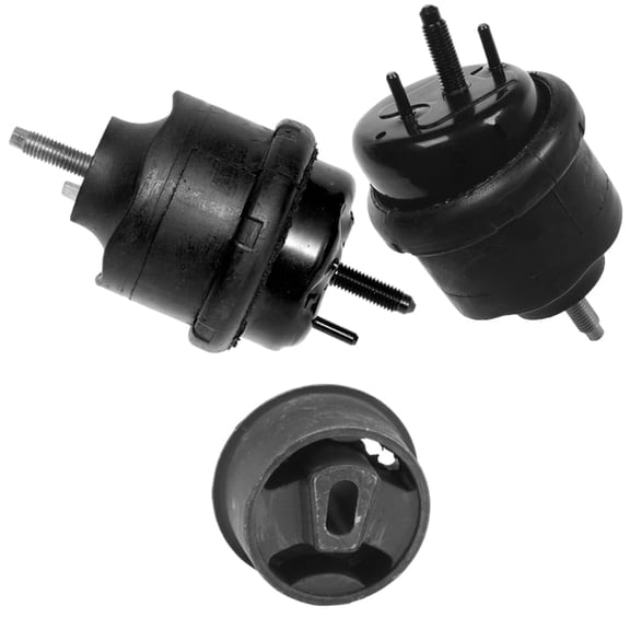 4M Auto Parts Engine Mount, Engine Torque Strut Mount & Automatic Transmission Mount 3PCS Set. Parts 3079, 3080, 3182 (Non-CVT Only)