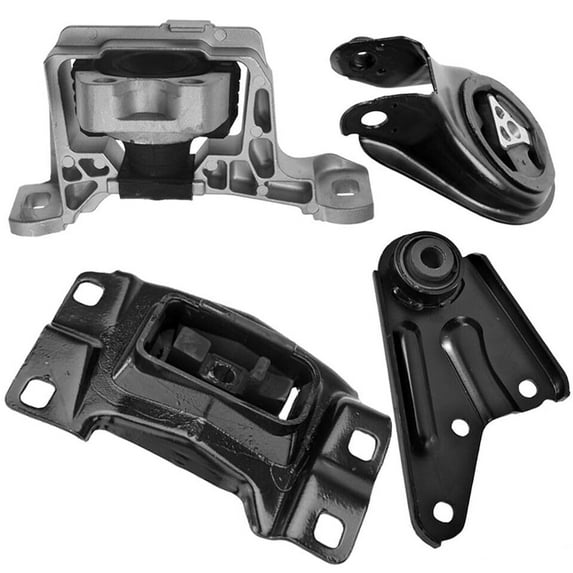 4M Auto Parts. Engine Mounts, Engine Torque Strut Mount & Transmission Mount 4PCS Set. Part Numbers: 9632, 9196, 3481, 9222