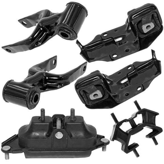4M Auto Parts Engine Mounts, Engine Torque Strut Mounts & Automatic Transmission Mount 6PCS Set Parts 2987 2901 2901 2866 2866 2818. A2906 A2901 A2901 A2866 A2866 A2818