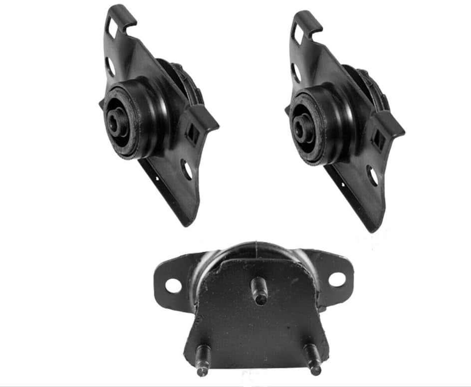 4M Auto Parts Front Left, Front Right Engine Mounts & Rear Transmission ...