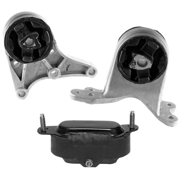 4M Auto Parts Front Left, Left & Rear Left Automatic Transmission Mounts 3PCS Set Parts 3242, 3135, 3248. A5435, A5386HY, A5436