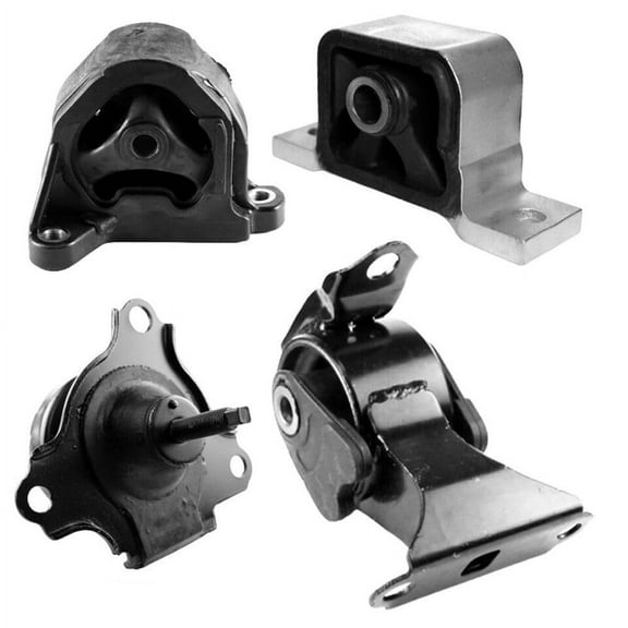 4M Auto Parts. Front, Rear & Hydraulic Right Engine Mounts With Left Transmission Mount 4PCS. Part Numbers: 9205 9398 9175 9413 (Automatic Transmission Only)