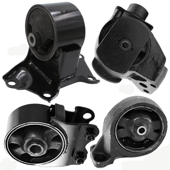4M Auto Parts. Front, Rear, Right Engine Mount & Left Automatic Transmission Mount 4PCS Set. Part Numbers: 8769, 8755, 8722, 9373