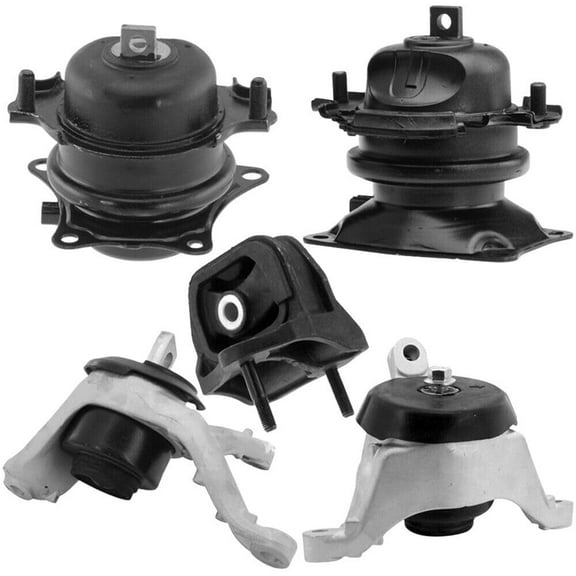 4M Auto Parts. Front, Rear, Right Engine Mounts & Front Left, Left Upper Transmission Mounts 5PCS Set. Part Numbers: 10181 9737 10117 10114 10118