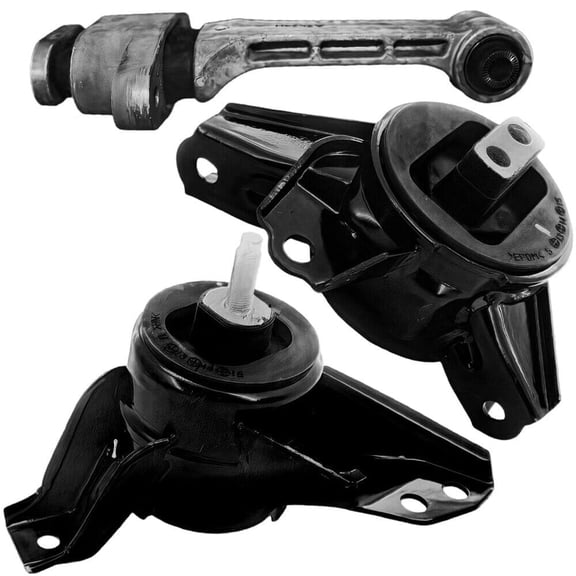 4M Auto Parts. Hyd. Right Engine Mount, Front Engine Torque Strut Mount & Left Automatic Transmission Mount 3PCS. Part Numbers 10009 10125 9760.