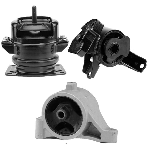 4M Auto Parts Hydraulic Front, Right & Rear Engine Mounts 3PCS Set. Parts A4576, 9441, 9300. A4519 A4523 10072.