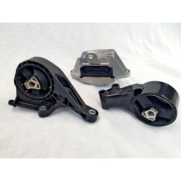 4M Auto Parts Hydraulic Left, Rear Left & Front Left Transmission Mounts 3PCS Parts 3240-B, 3196, 3194
