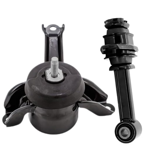 4M Auto Parts Hydraulic Right Engine Mount & Front Lower Engine Torque Strut Mount 2PCS Parts. 10184, 10187