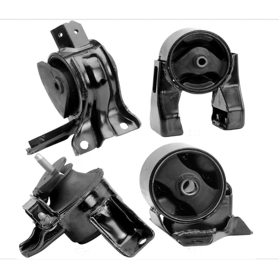 4M Auto Parts Rear, Front, Hydraulic Right Engine Mounts & Left Transmission Mount 4PCS Parts 9318, 9317, 9361, 9353