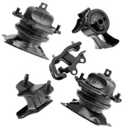 4M Auto Parts Rear, Front & Right Engine Mounts With Front Left & Rear Left Automatic Transmission Mounts 5PCS Set. Parts 9662, 8898, 9415, 9423, 9737. A65017EL, A6582, A4587, A4559, A4575EL