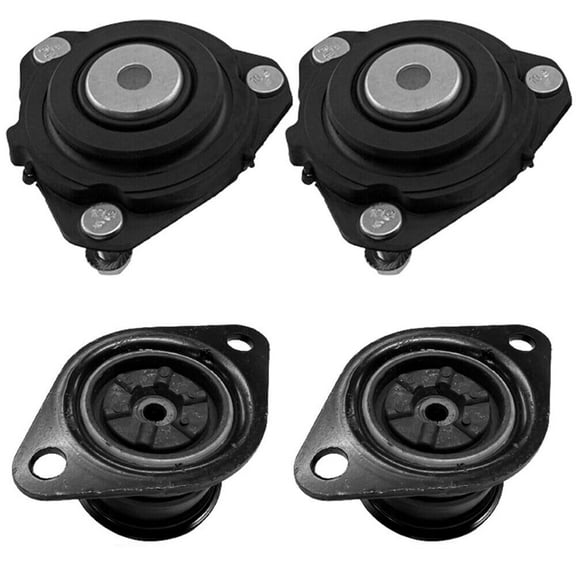 4M Auto Parts Rear & Front Suspension Strut Mounts 4PCS Set. Parts R5316, R5316, 706904, 706904