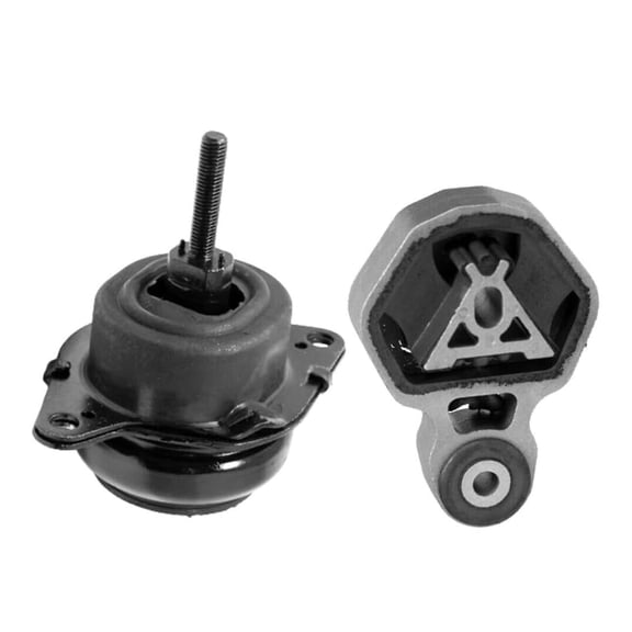 4M Auto Parts Rear Lower Engine Torque Strut Mount & Hydraulic Right Engine Mount 2PCS Parts. 3237, 3247