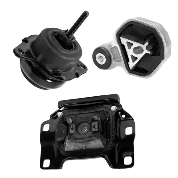 4M Auto Parts Rear Lower Engine Torque Strut Mount, Hydraulic Right Engine Mount & Left Transmission Mount 3PCS Parts. 3237, 3247, 3238