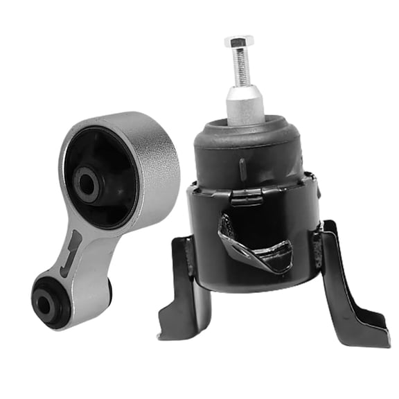 4M Auto Parts. Rear Lower Engine Torque Strut Mount & Hydraulic Right Engine Mounts 2PCS Set. Part Numbers: 9182 9614. (For Naturally Aspirated Only)