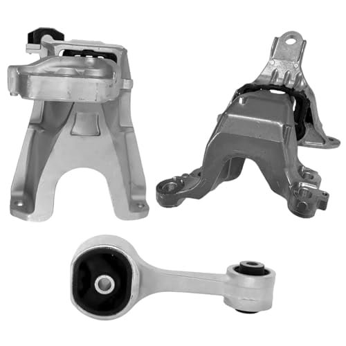 4M Auto Parts. Rear Lower, Hydraulic Right Engine Mounts & Left Manual Transmission Mount 3PCS Set. Part Numbers: 10000B, 10124, 10232