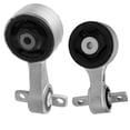 thumbnail image 1 of 4M Auto Parts. Rear Lower & Right Upper Engine Torque Strut Mounts 2PCS Set. Part Numbers: 9385, 9487. (For Automatic Transmission Only), 1 of 4