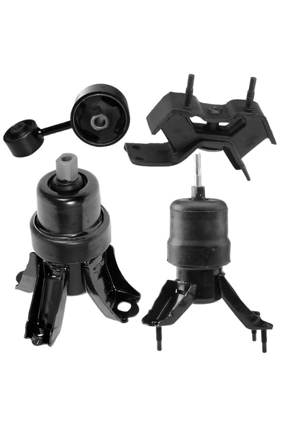 . Rear, Right Upper, Hydraulic Front Engine Mounts & Left Automatic Transmission Mount 4PCS Set. For Vehicles Assembled in Japan. Parts 9006 8796 8698 8979.