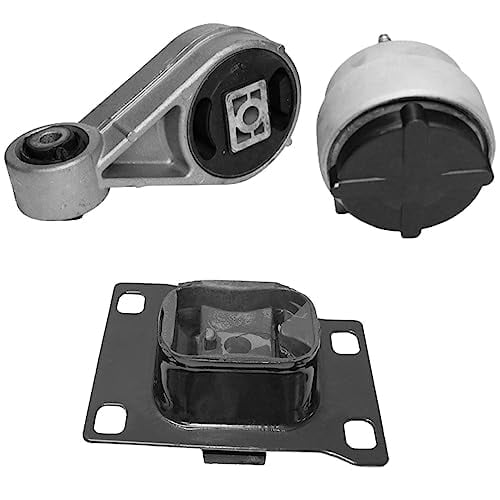 4M Auto Parts Right Engine Mount, Rear lower Engine Torque Strut Mount & Left Transmission Mount 3PCS Parts 3003 2939 2986