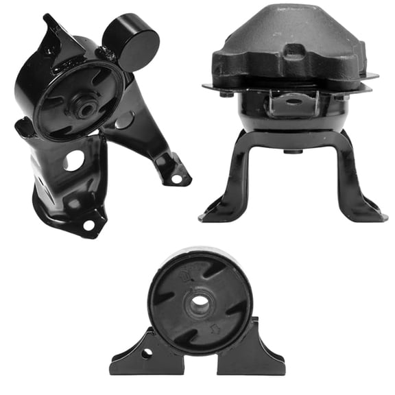 4M Auto Parts Right, Front & Rear Engine Mounts 3PCS Set. Parts 9278, 9305, 9154. A4628, A4624, A4607