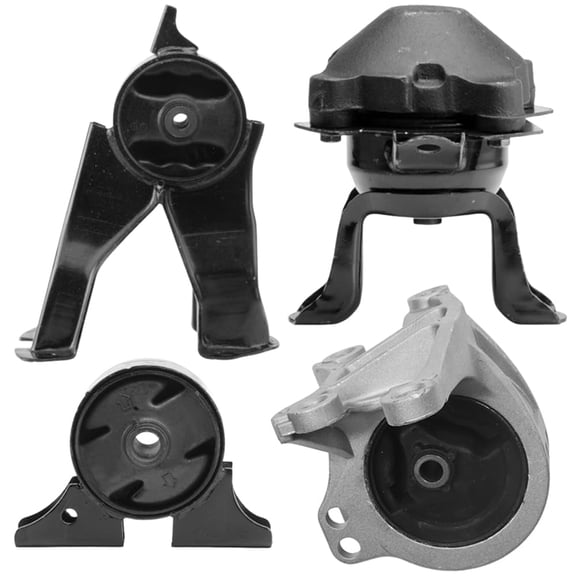 4M Auto Parts Right, Front & Rear Engine Mounts With Left Automatic Transmission Mount Parts 9278, 9305, 9382, 9383. A4628, A4624, A4629, A4630
