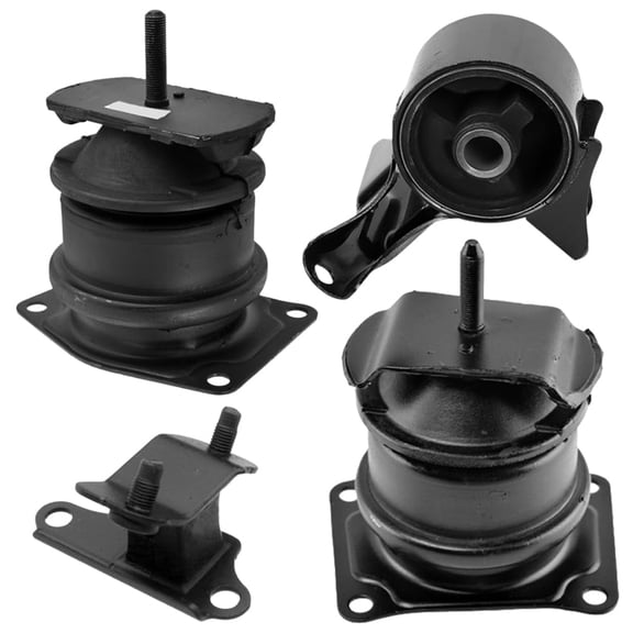 4M Auto Parts Right, Rear, Front Engine Mounts With Rear Left Transmission Mount 4PCS Set A6552 A6579 A4507 A6592. 8974 8986 9149 9185