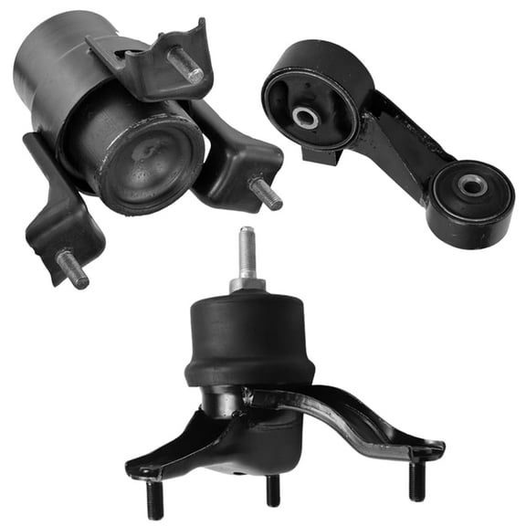 4M Auto Parts Right, Right Upper & Front Engine Motor Mounts 3PCS Set. Parts 9239, 9211, 9197. A4287, A4203, A4236