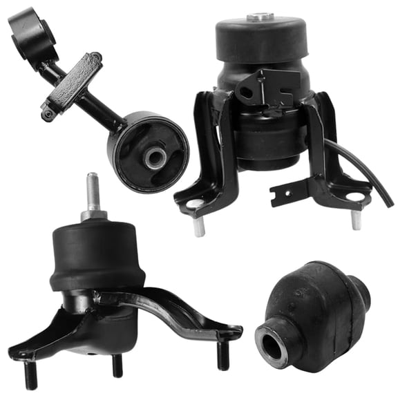 4M Auto Parts Right, Right Upper, Rear & Front Engine Motor Mounts 4PCS Set. Parts 9239, 9227, 9590, 9910. A4287, A4205, A4262, A42076. (GAS)