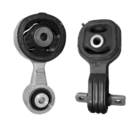 4M Auto Parts Right Upper & Rear Lower Engine Torque Strut Mounts 2PCS Part Numbers. 9651, 9674