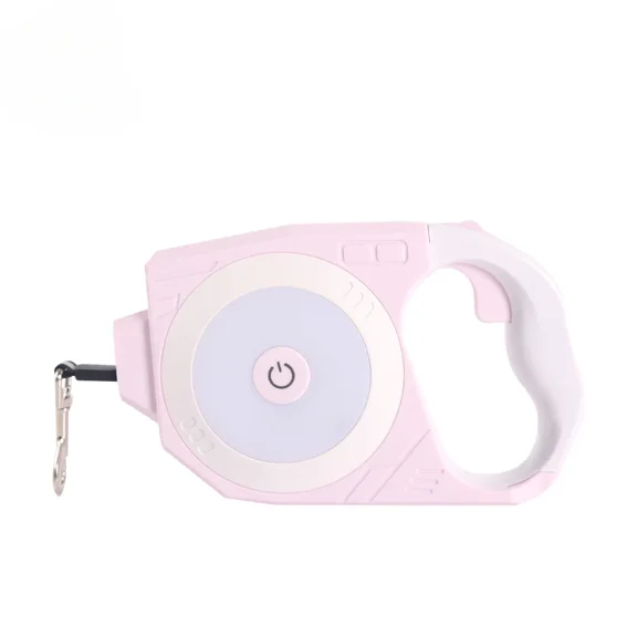 4M Automatic Retractable Dog Leash LED Lights Dog Leash Essential for Dog Walking at Night Leashes