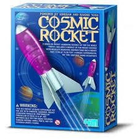 4M Cosmic Rocket Science Models & Kits with Launching Instruction Sets 91 lb, 6.50"