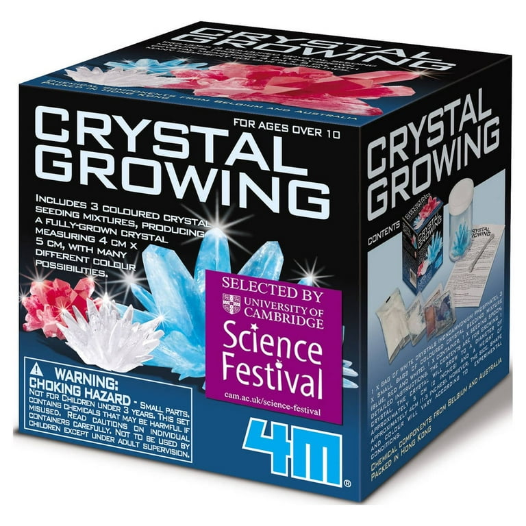 4M Crystal Growing Science Kit - Walmart.com